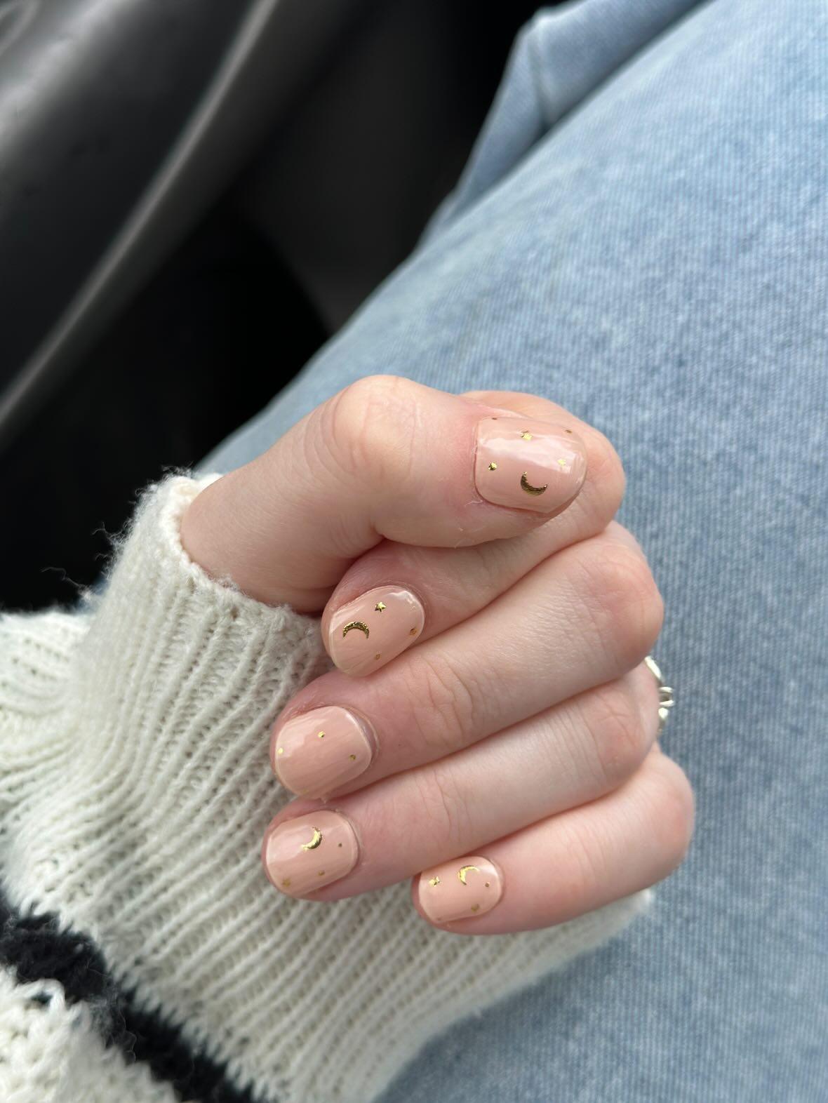 Moonlight Semi Cured Gel Nail Wraps Kit