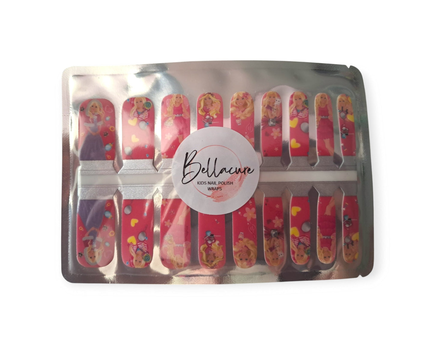 Barbie Kids Nail Polish Wraps