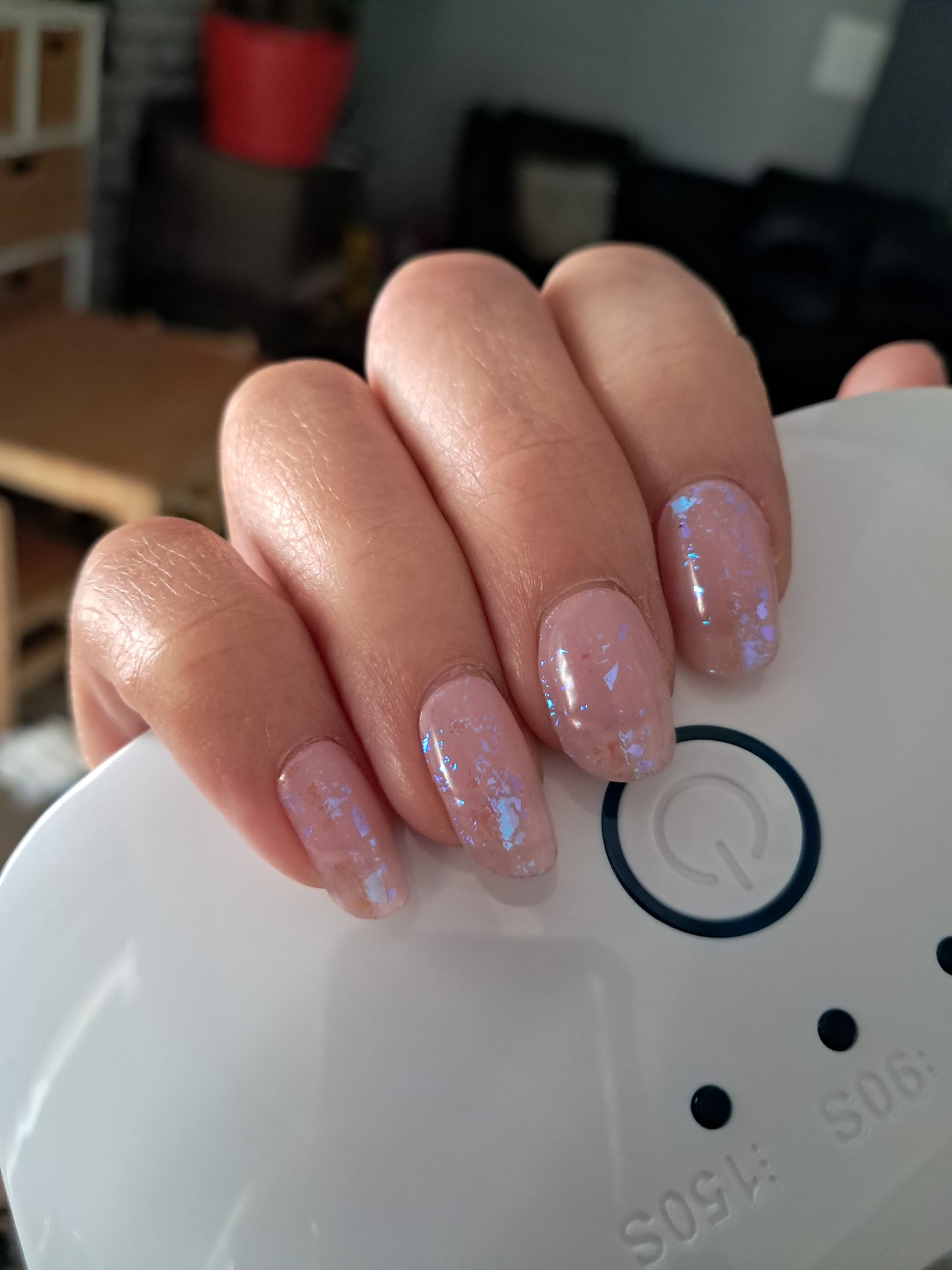 Fairy Dust Semi Cured Gel Nail Wraps Kit