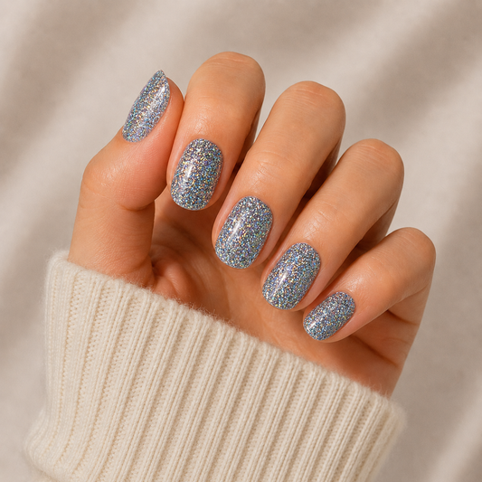 Diamond Semi Cured Gel Nail Wraps Kit
