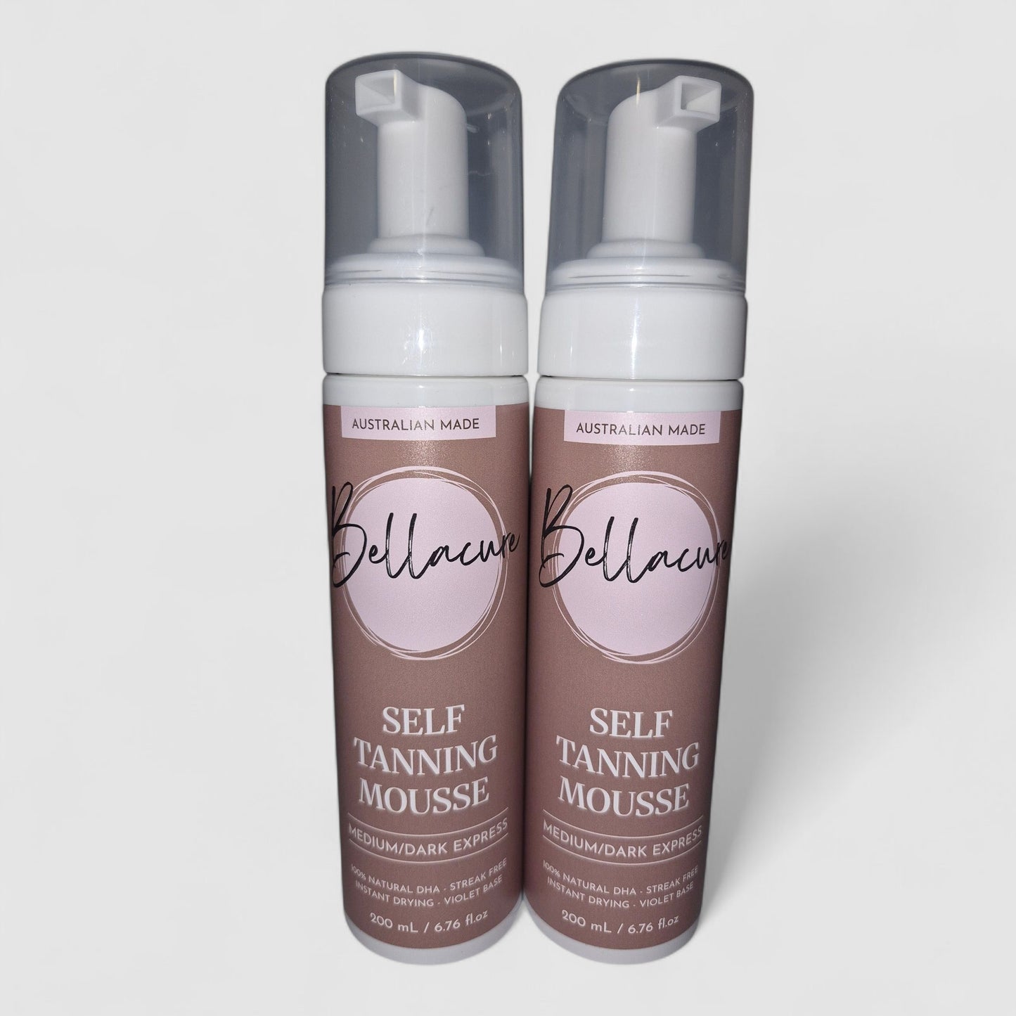 Medium/Dark Express Self Tanning Mousse - 2 Pack