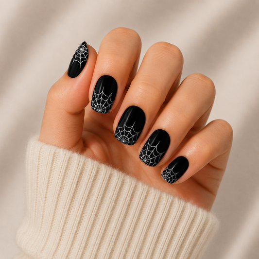 Spun Out Semi Cured Gel Nail Wraps Kit