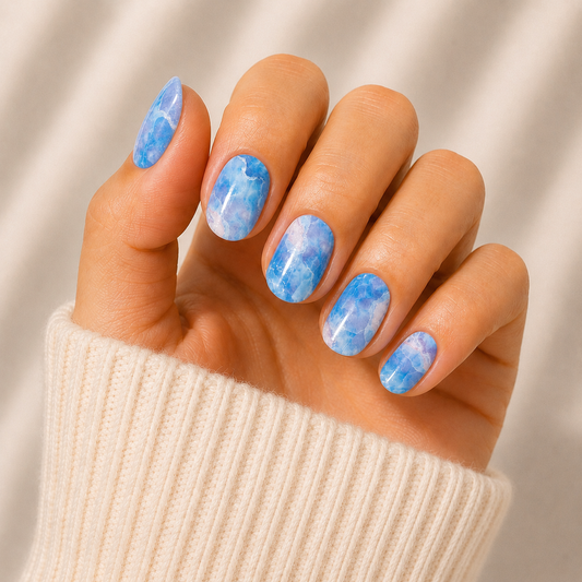 Mermaid Lust Semi Cured Gel Nail Wraps Kit