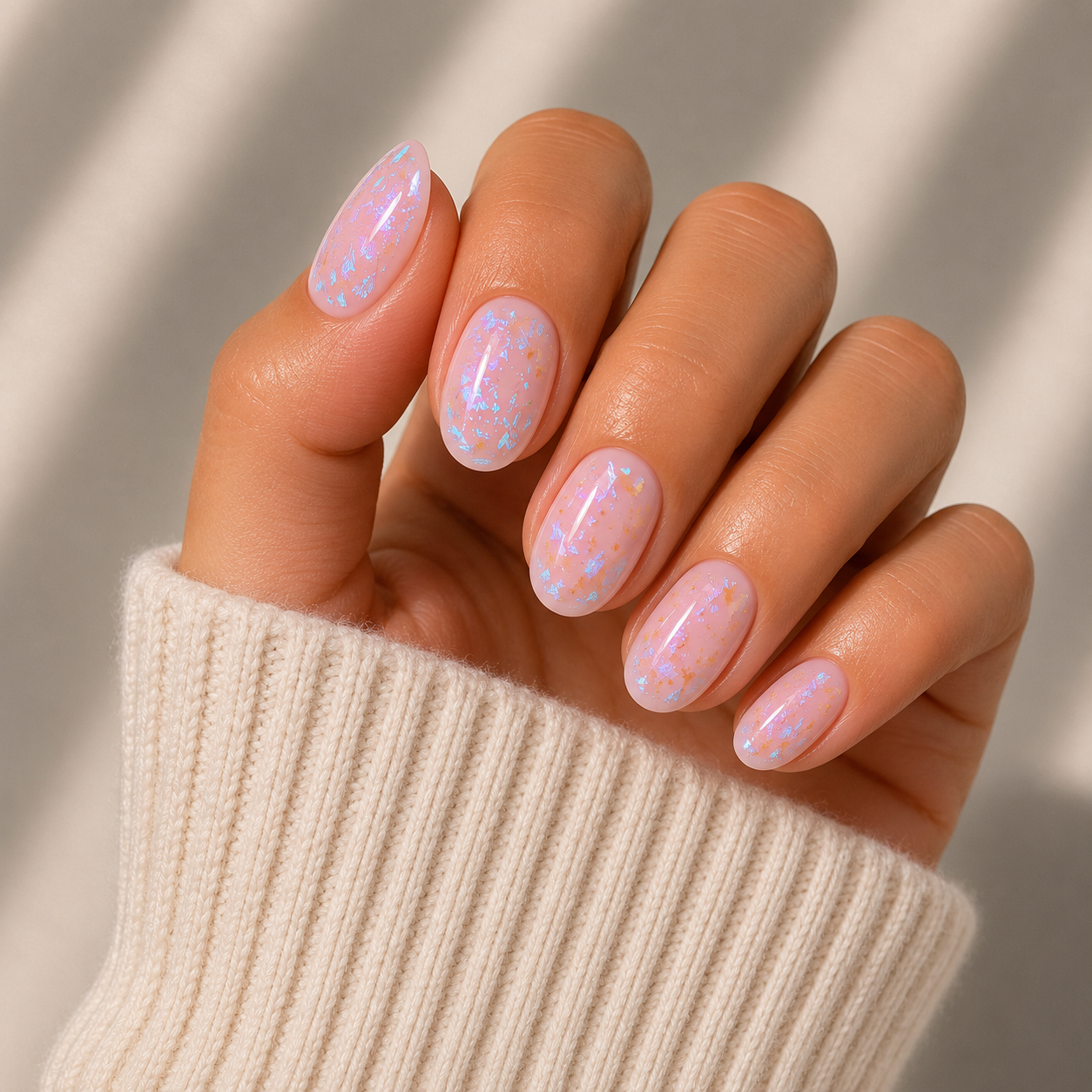 Fairy Dust Semi Cured Gel Nail Wraps Kit