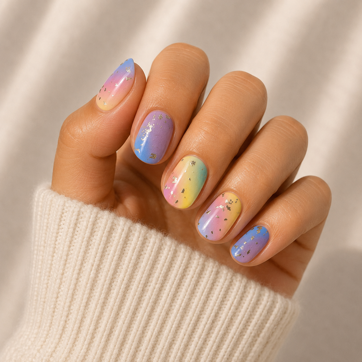 Candyland Semi Cured Gel Nail Wraps Kit