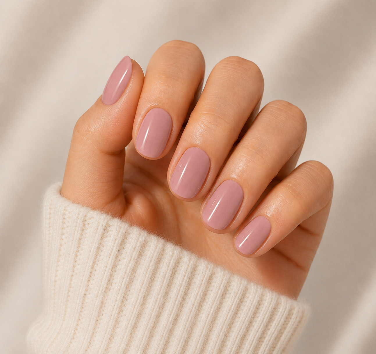 Mocha Semi Cured Gel Nail Wraps Kit