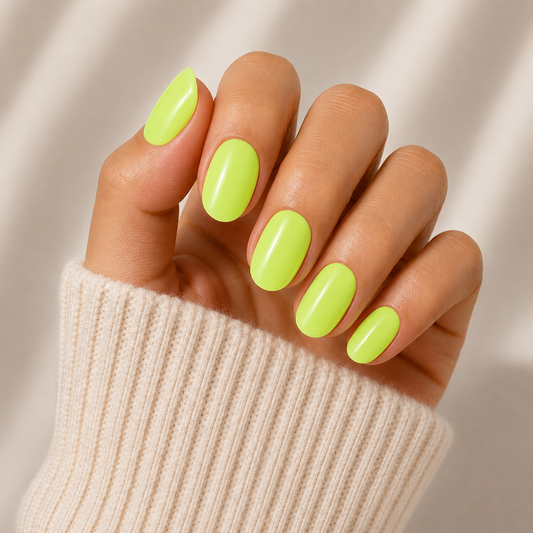 Neon Lights (glow in the dark) Semi Cured Gel Nail Wraps Kit