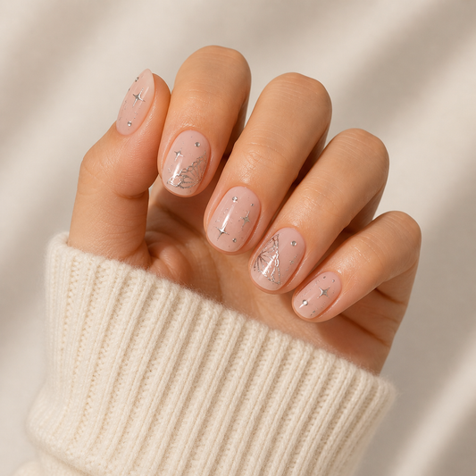 Pixie Dust Semi Cured Gel Nail Wraps Kit